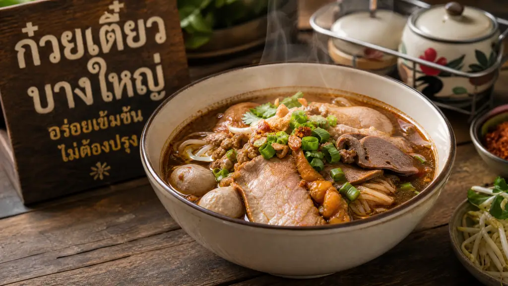 ก๋วยเตี๋ยว บางใหญ่