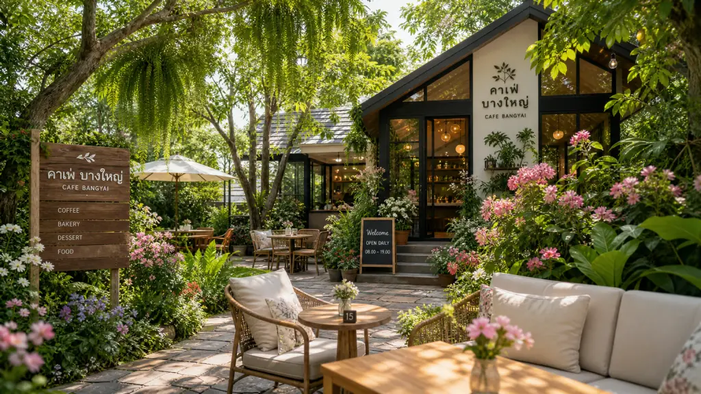 ร้านกาแฟ บางใหญ่