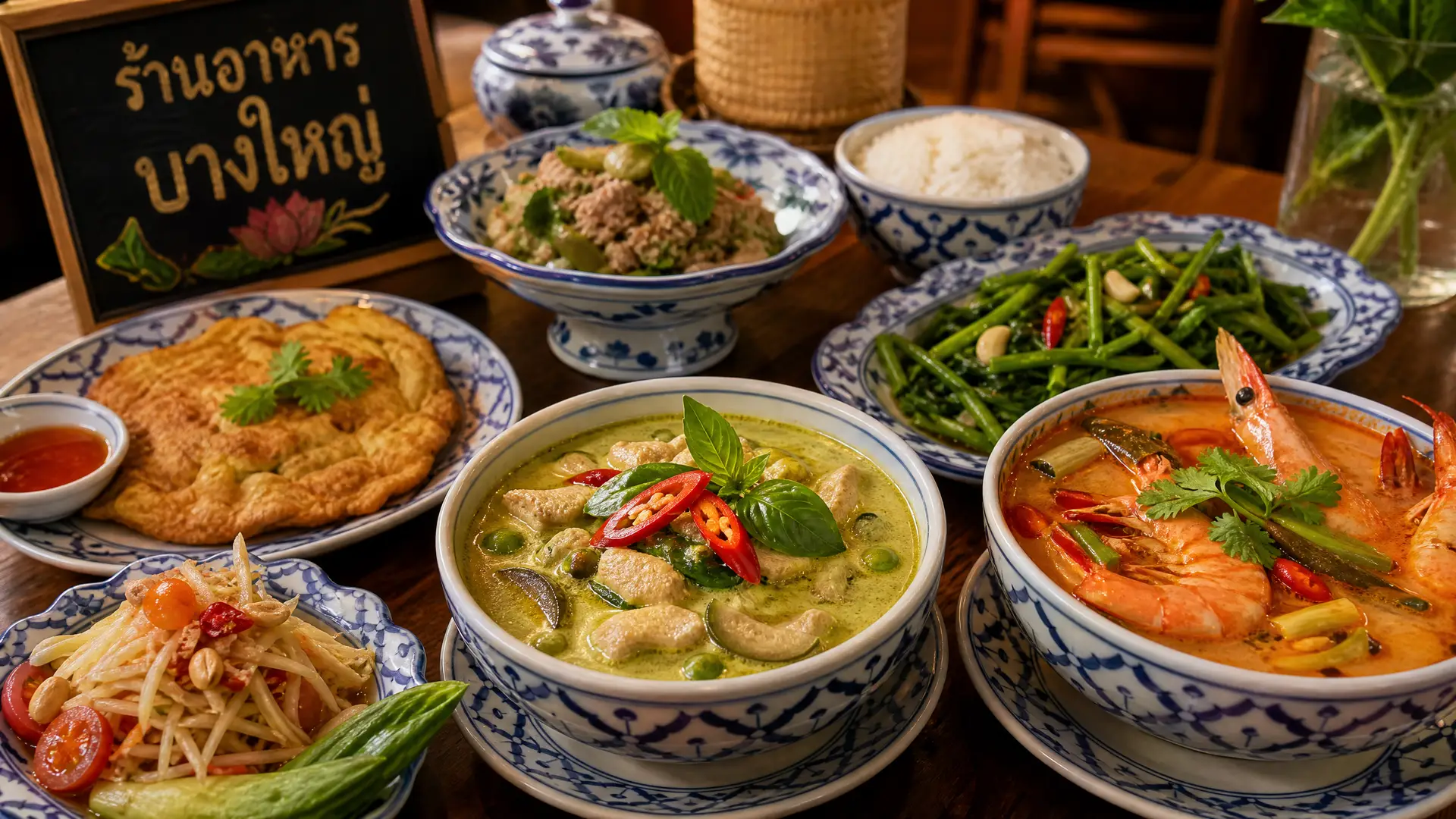 ร้านอาหาร บางใหญ่
