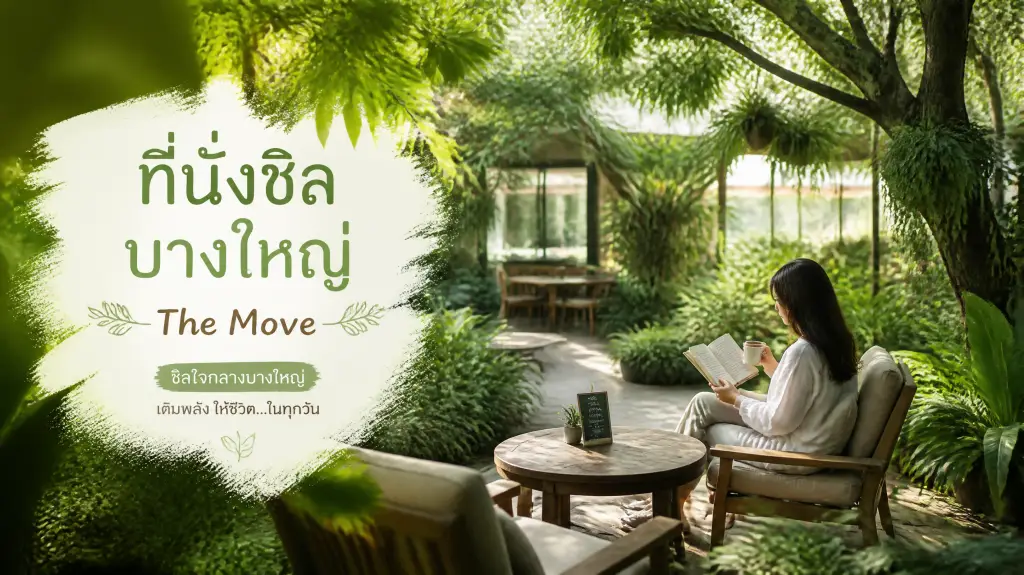 ที่นั่งชิลบางใหญ่ The Move Coffee Garden
