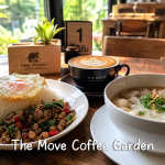 ร้านเล็กแต่อร่อยบางใหญ่ The Move Coffee Garden กาแฟ อาหารตามสั่ง ก๋วยเตี๋ยว ราคาประหยัด