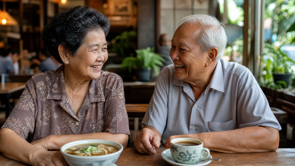 👵👴 ร้านอาหารผู้สูงอายุ บางใหญ่ 2569: The Move Coffee Garden ศูนย์รวมความสุขของคนทุกวัย