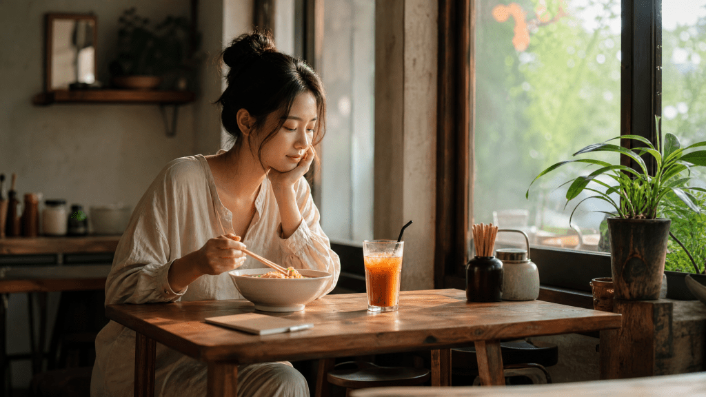 คาเฟ่นั่งคนเดียวบางใหญ่ 2569: The Move Coffee Garden ที่พักใจของคนเหงา