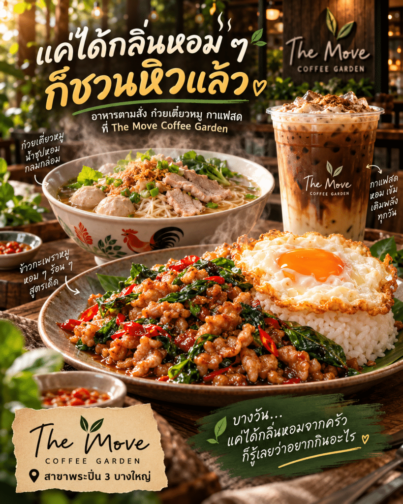 🍲 ทำไม “อาหารที่มีกลิ่นหอม” ถึงทำให้เรารู้สึกหิวขึ้น ทั้งที่ก่อนหน้านี้ยังเฉย ๆ?